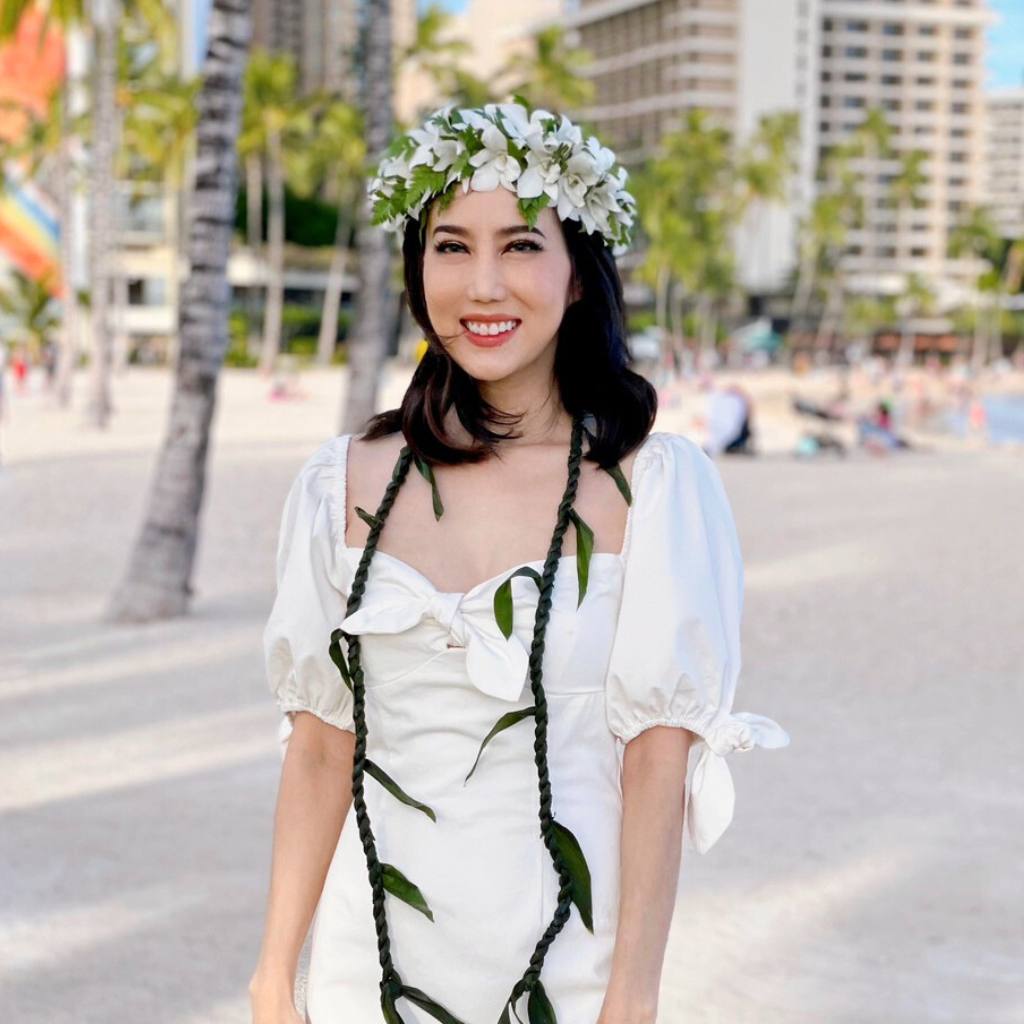 white dress with black floral print Ellie Floral Midi Dress in Mint/Black main image 1