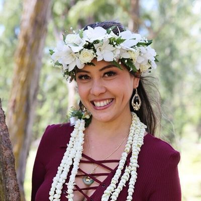 HAKU LEI - ORCHIDS (HAKU ONLY)