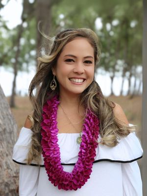 PURPLE ORCHID SPIRAL LEI WITH FREE SHIPPING