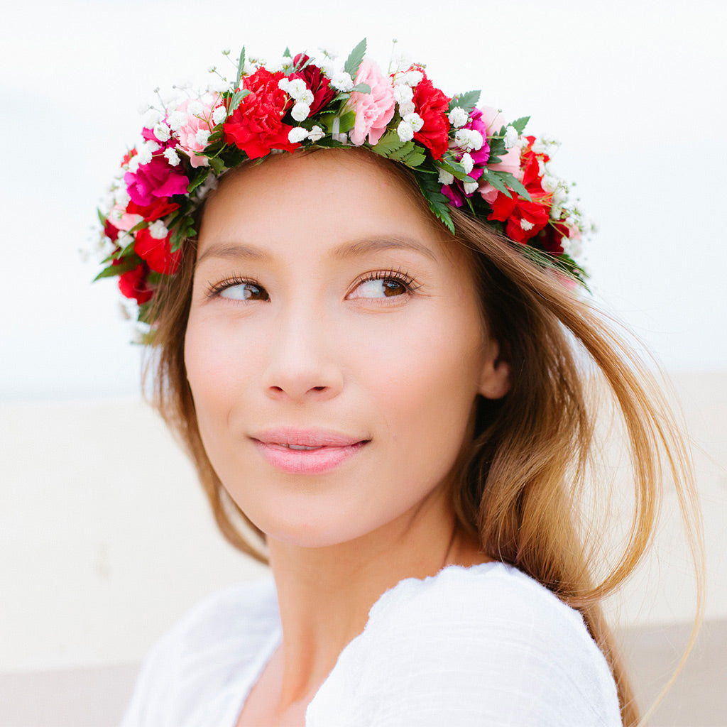 CARNATION HAKU LEI - COLOR COMBO