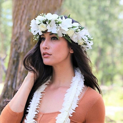 HAKU LEI - ORCHIDS (HAKU ONLY)