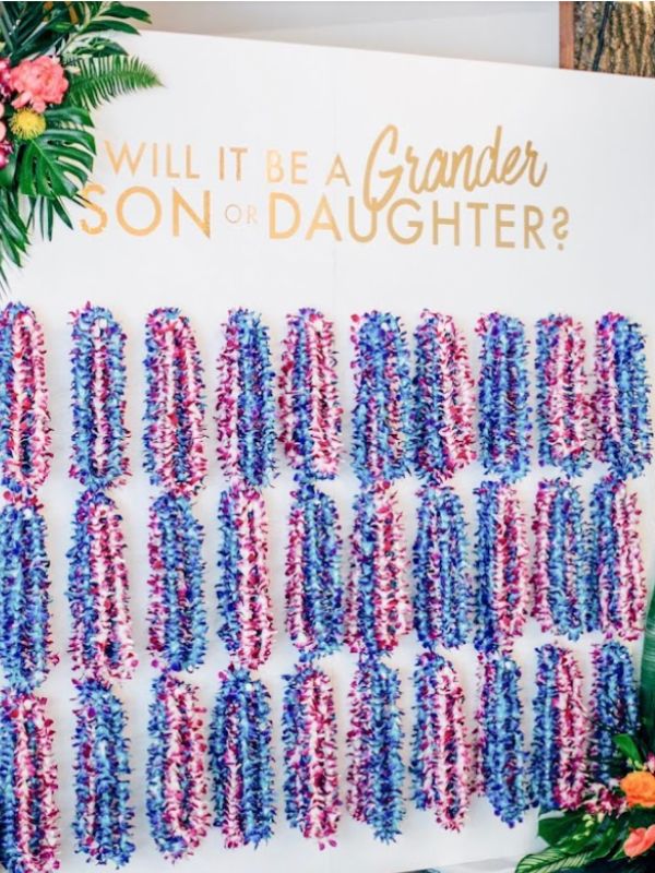 Hawaiian lei for luau party