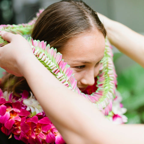 Hawaiian lei history image